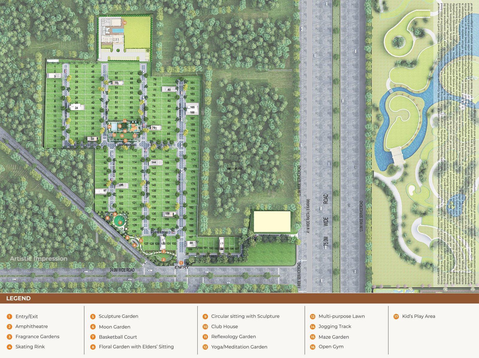 Master Plan Roots Courtyard 2